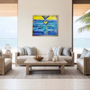 Bali Love Ulu Amore Painting Wallart