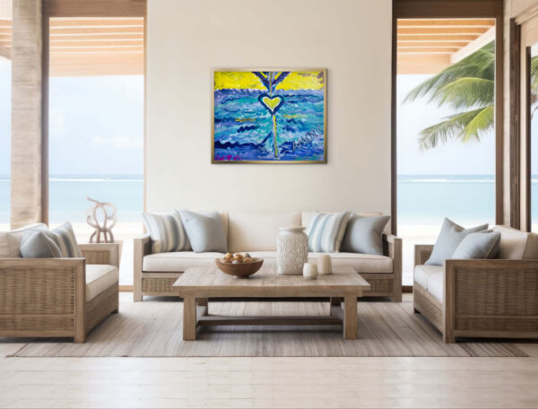 Bali Love Ulu Amore Painting Wallart