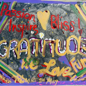 Bliss Magic Gratitude Painting