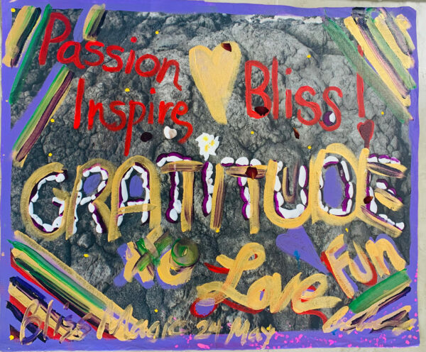 Bliss Magic Gratitude Painting