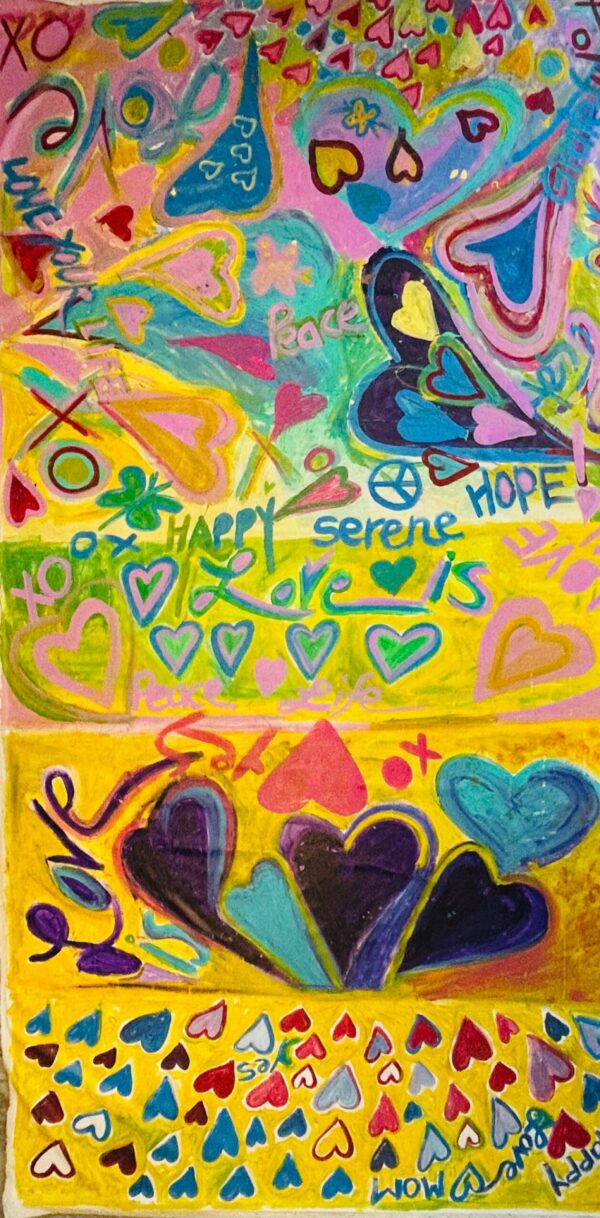 Grateful happy serene