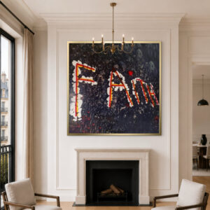 Keep the Faith Mixed Media Wallart
