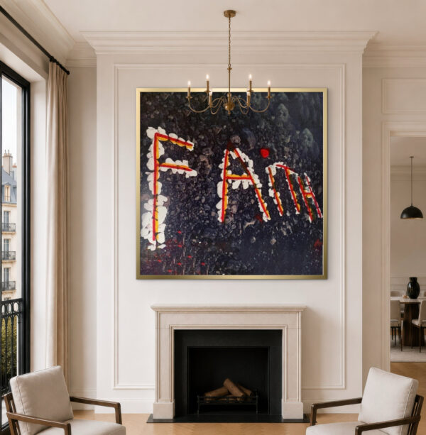 Keep the Faith Mixed Media Wallart