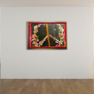 Peace & Love Mixed Media Print Wallart