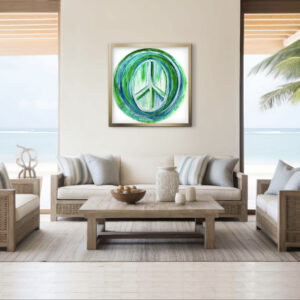 Peace Bali Malibu Painting