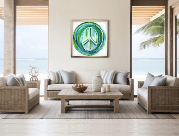 Peace Bali Malibu Painting