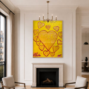 Sex and Love Painting Wallart