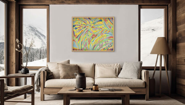 Amed Love Painting Wallart
