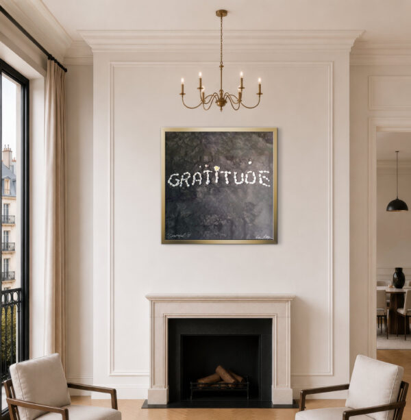 Gratitude Canvas:Print Wallart