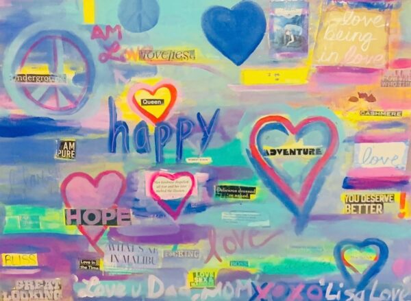 Great Looking Collage Painting
