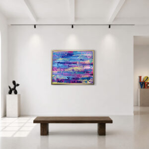 Malibu Love Peace Painting Wallart
