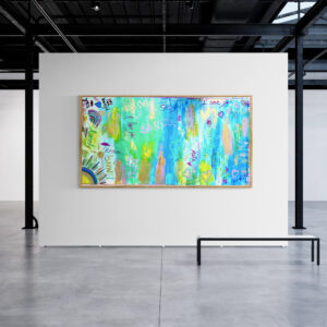 Us Me and You Now, You Are Courageous Painting Wallart