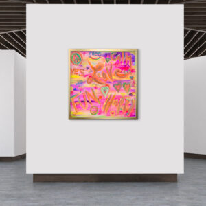 Venice Love Art Painting Wallart