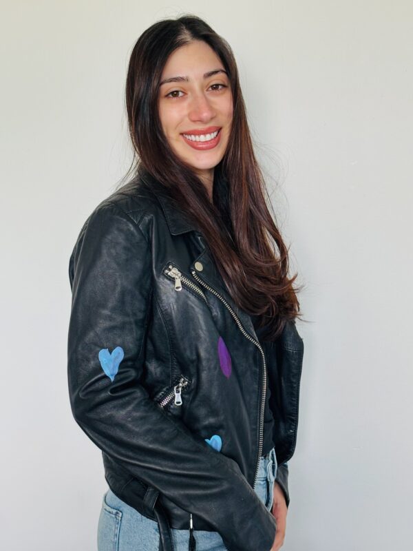 Vintage Paris leather jacket