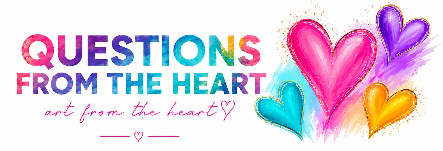 Questions from the heart header Banner