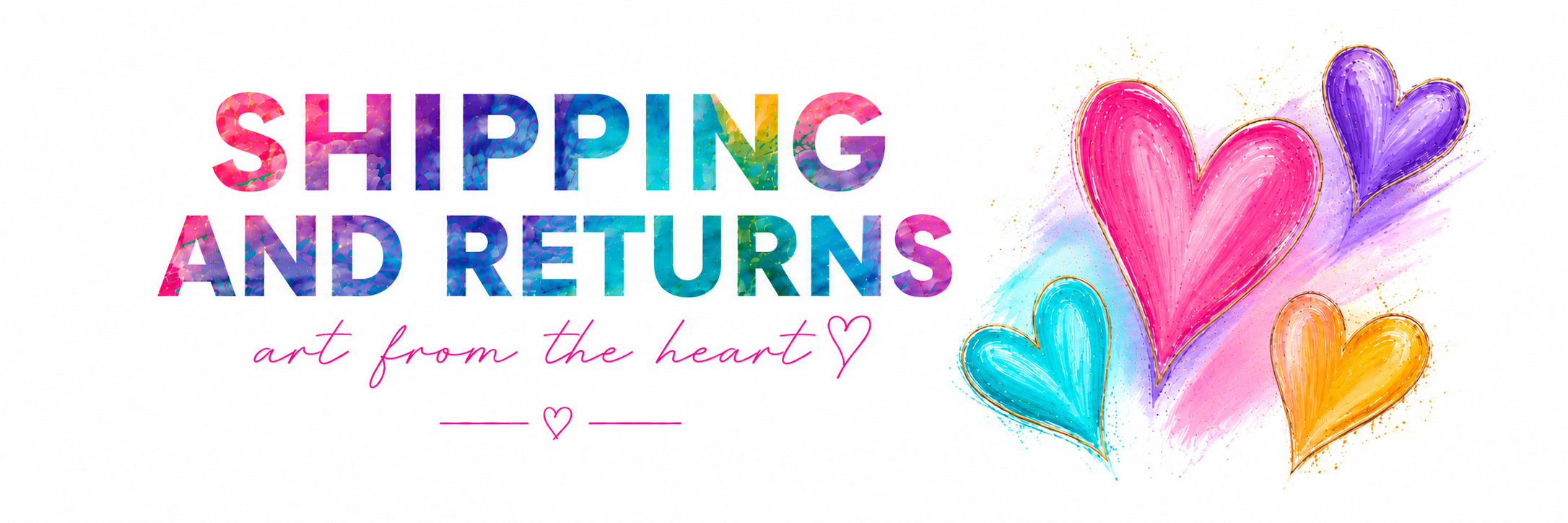 Shipping and returns Banner